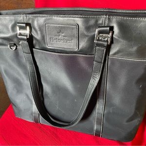Black portfolio bag